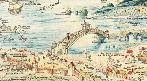 Bernard Sleigh’s Anciente Mappe of Fairyland